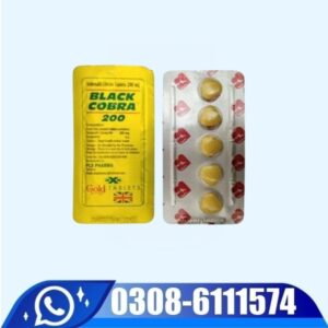 Black Cobra 200Mg Tablets Price In Pakistan