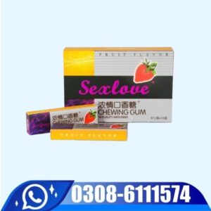 SexLove Fruit Flavor Chewing Gum Price In Pakistan