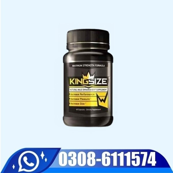 King Size Male Enhancement Capsules Price In Pakistan