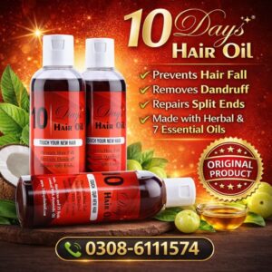 10 Days Hair Oil Price In Pakistan