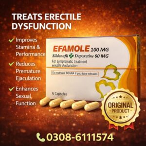 Efamole Dapoxetine Tablets In Pakistan