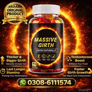 Massive Girth Gummies Bigger Naturally In Pakistan
